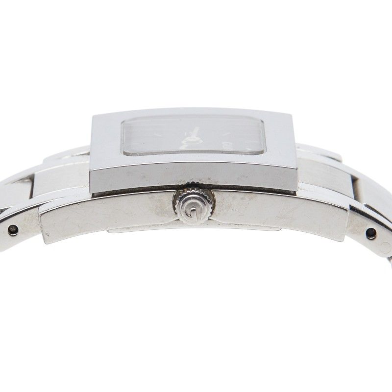 Gucci Watch Black Silver Stainless Steel