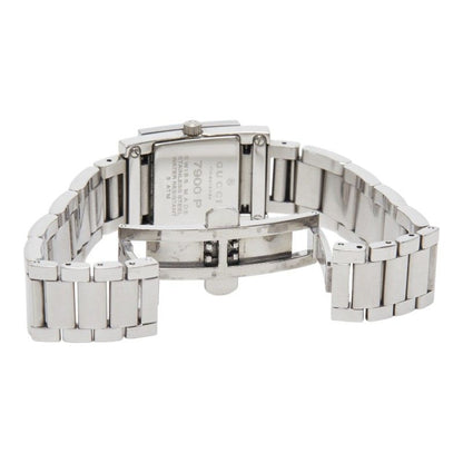 Gucci Watch Black Silver Stainless Steel