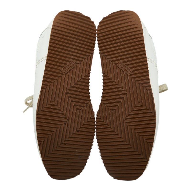 Hermes Quick Sneakers 35.5 White Leather