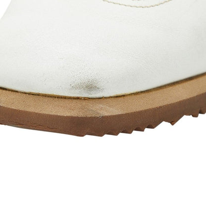 Hermes Quick Sneakers 35.5 White Leather