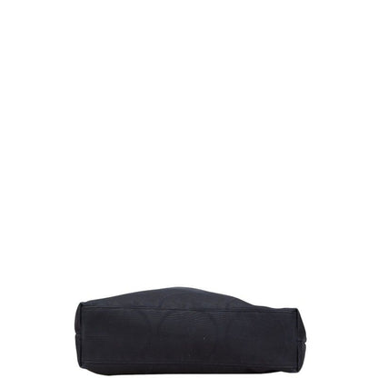 Gucci Glogo Tote Black Canvas