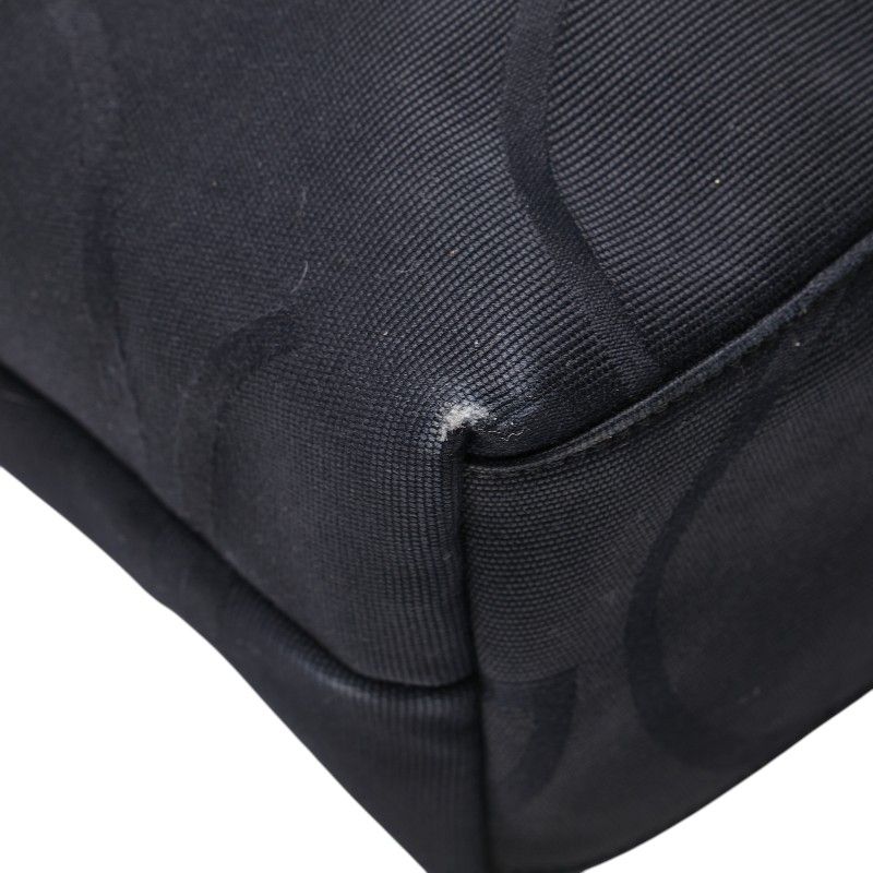 Gucci Glogo Tote Black Canvas