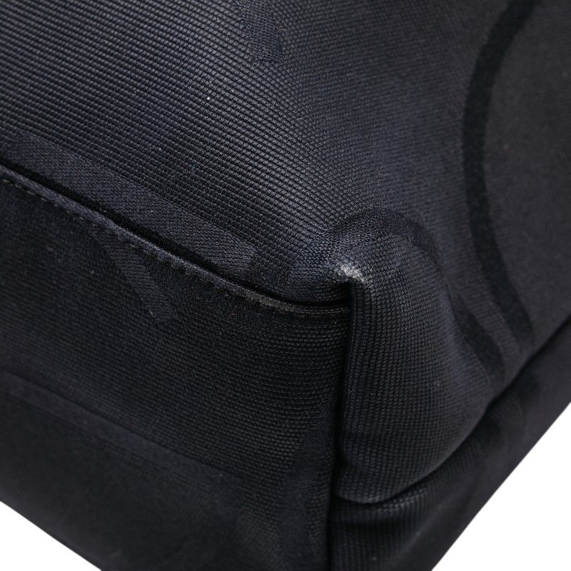 Gucci Glogo Tote Black Canvas
