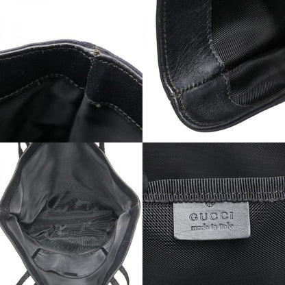 Gucci Glogo Tote Black Canvas