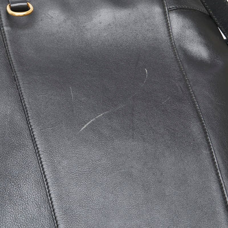 Gucci Bamboo Belt Bag 003 Black Leather