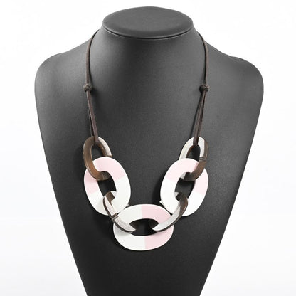 Hermes Necklace Calamba Pink