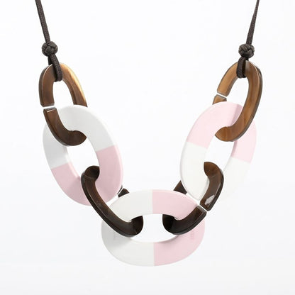 Hermes Necklace Calamba Pink