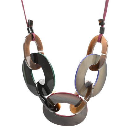 Hermes Necklace Calamba Green