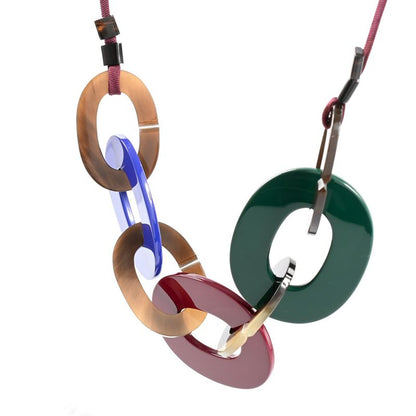 Hermes Necklace Calamba Green