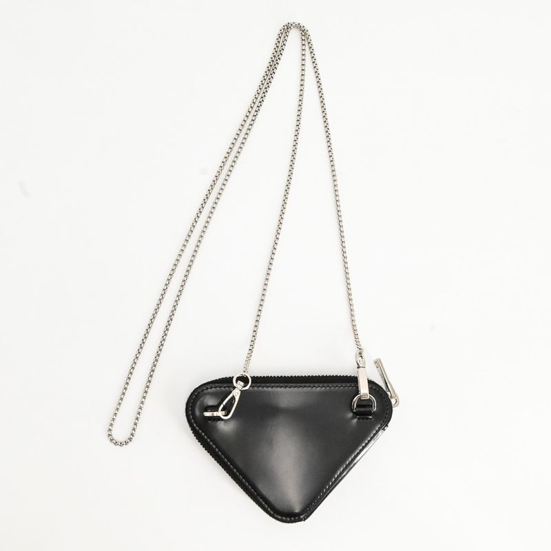 Prada Pouch Triangle Chain