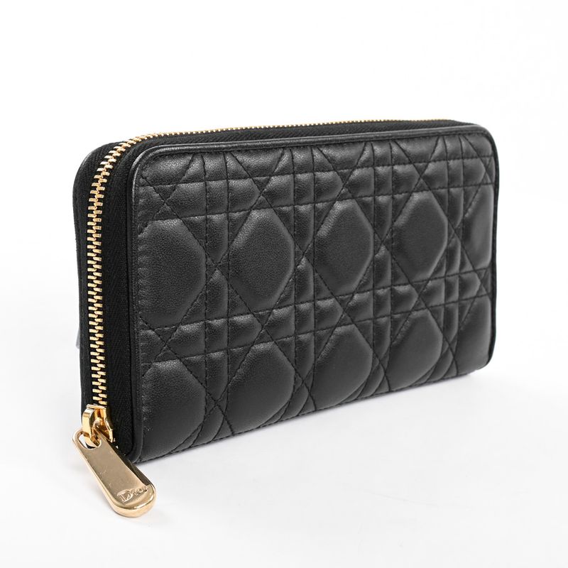 Dior Wallet Lady Dior Voya Julong Zip