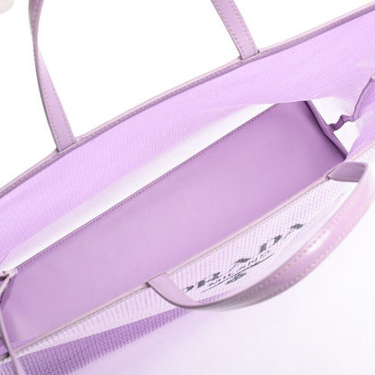 Prada Tote Mesh Totes Purple