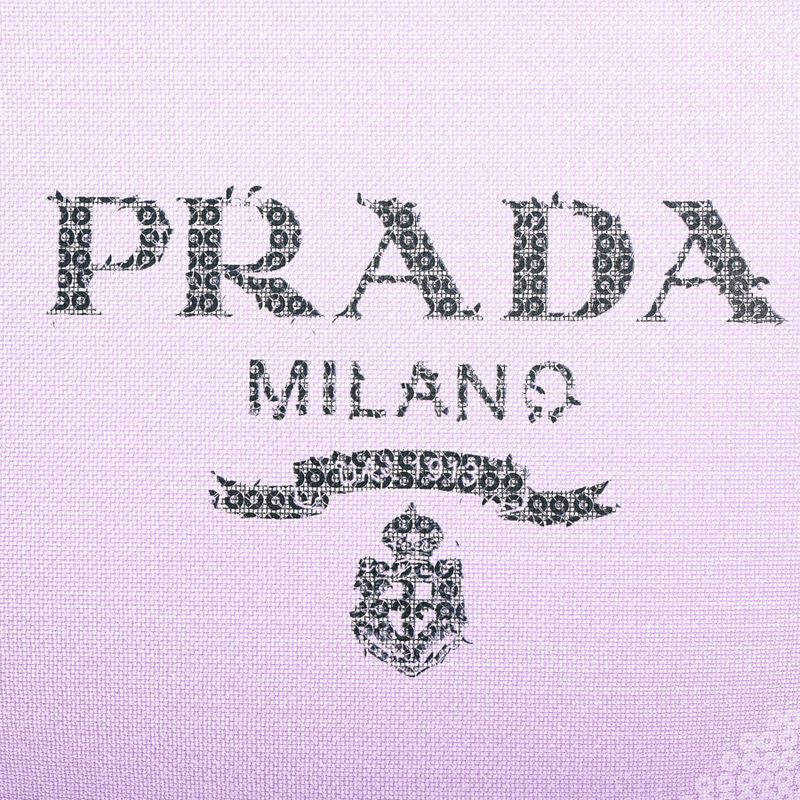Prada Tote Mesh Totes Purple