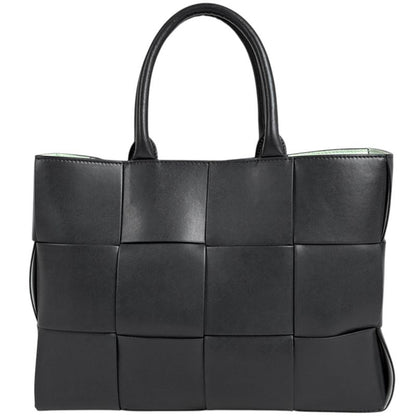 Bottega Veneta Arco Tote 2-Way Shoulder Bag Maxi Intrecciato Leather Gray