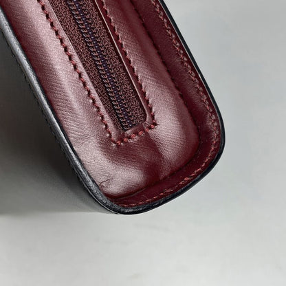 Cartier Logo Handbag Mini Leather Black