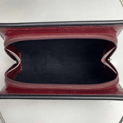 Cartier Logo Handbag Mini Leather Black