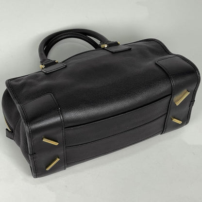 Loewe Amazona 28 2-Way Shoulder Bag Anagram Leather Black