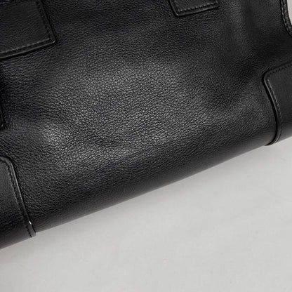 Loewe Amazona 28 2-Way Shoulder Bag Anagram Leather Black