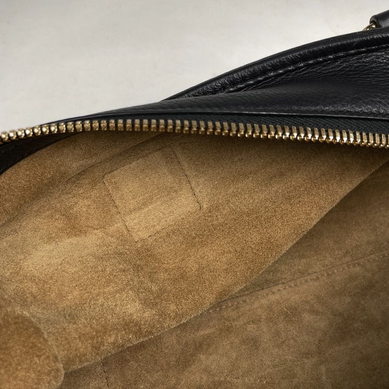 Loewe Amazona 28 2-Way Shoulder Bag Anagram Leather Black