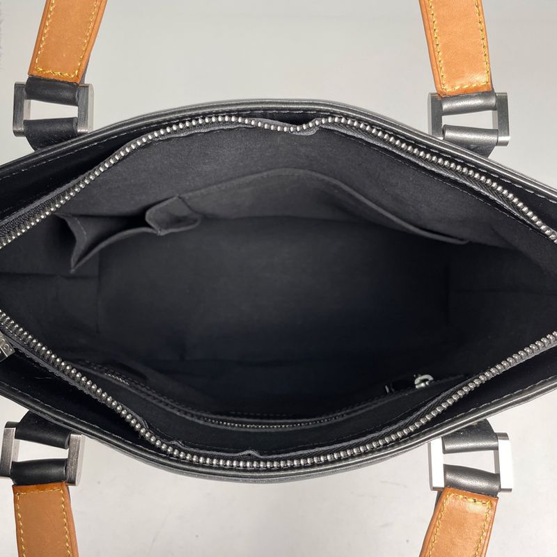 Louis Vuitton Stockton Shoulder Bag Tote Monogram Matte Noir Black