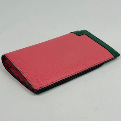 Hermes Camaille Combine Long Bifold Wallet Veau Epsom Rose Azalea