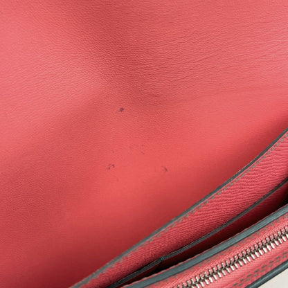 Hermes Camaille Combine Long Bifold Wallet Veau Epsom Rose Azalea