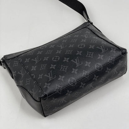 Louis Vuitton Messenger Explorer PM Crossbody Shoulder Bag Monogram Eclipse