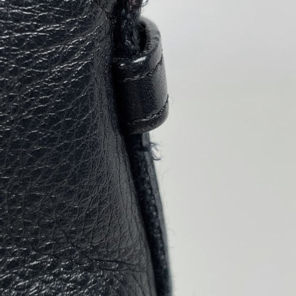 Dior Trotter Pattern Shoulder Bag Logo Street Chic Canvas Black