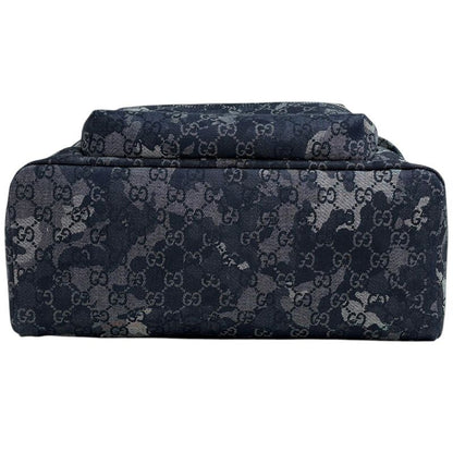 Gucci GG Denim Large Backpack Navy