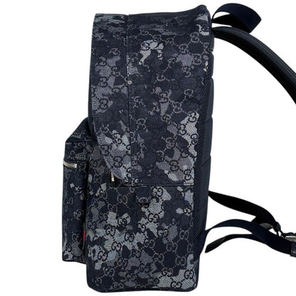Gucci GG Denim Large Backpack Navy