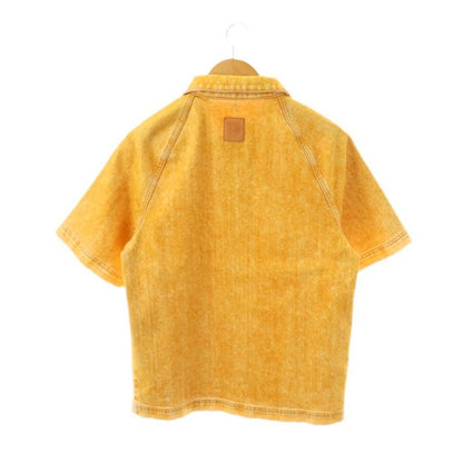 Loewe Polo Shirt Melon Denim Short Sleeve 42 Orange