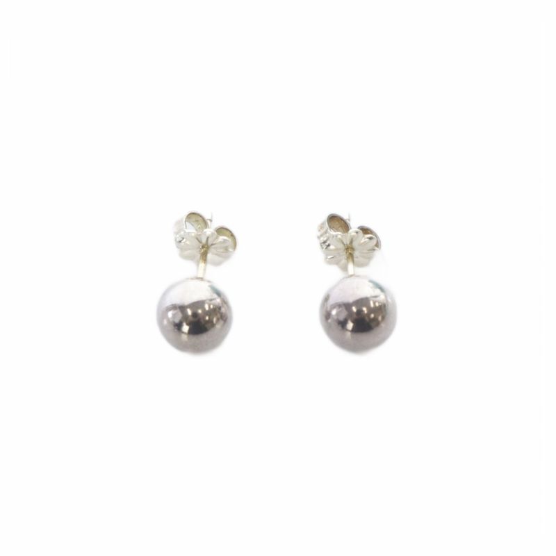 Tiffany & Co Ball Earrings 925 Sterling Silver SR