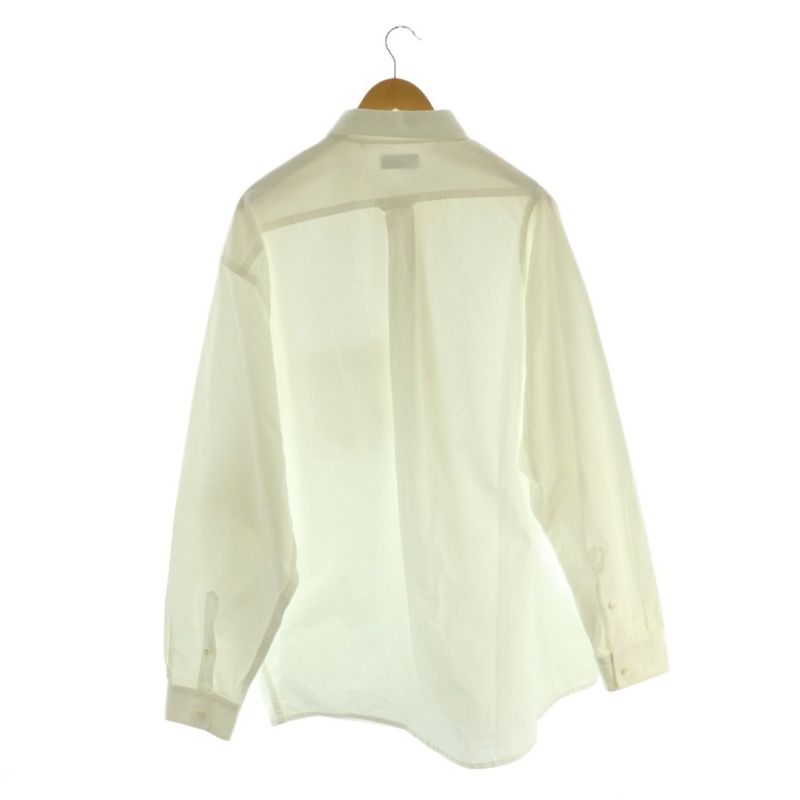 Balenciaga Unifit Overshirt Long Sleeve M White