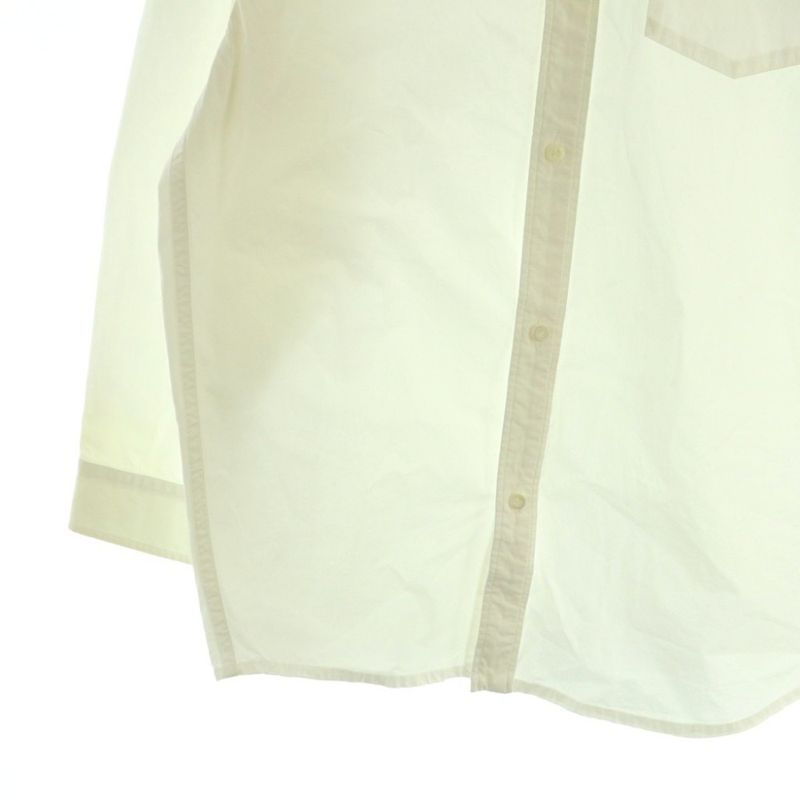 Balenciaga Unifit Overshirt Long Sleeve M White
