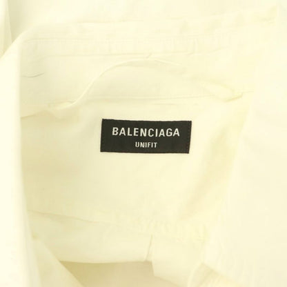 Balenciaga Unifit Overshirt Long Sleeve M White