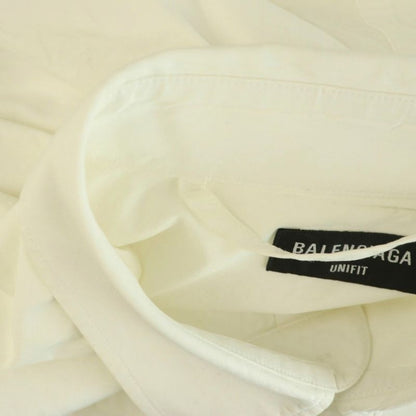 Balenciaga Unifit Overshirt Long Sleeve M White