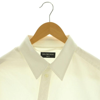 Balenciaga Unifit Overshirt Long Sleeve M White