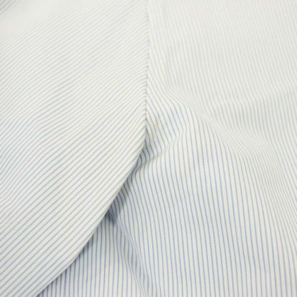 Celine Seri Nu Phoebe Philo Era Stripe Stand Collar-l S Cotton Shirt Blouse 34