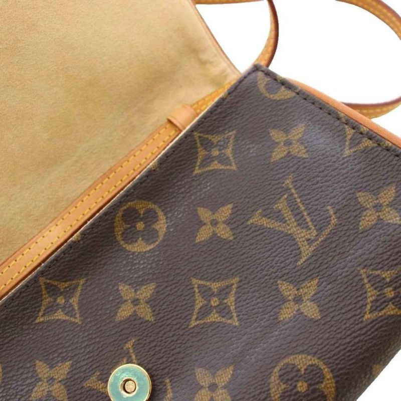 Louis Vuitton Monogram Pochette Twin GM Shoulder Bag KH