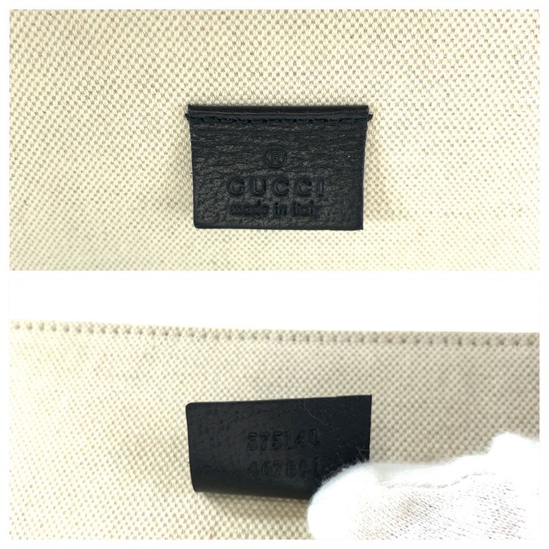 Gucci Black Yellow Tote Business