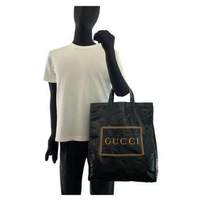 Gucci Black Yellow Tote Business