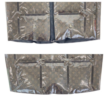 Louis Vuitton Inflatable Monogram Virgil Abloh 48 Brown Vinyl Polyester Vest