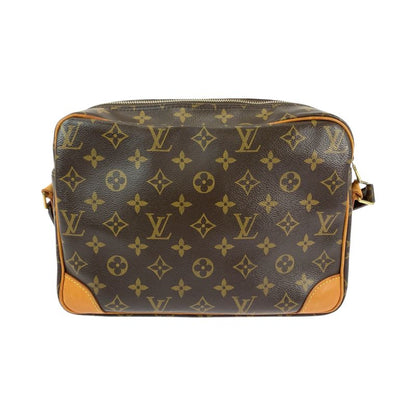 Louis Vuitton Monogram Nile Brown Gold Leather Shoulder Bag Pochette