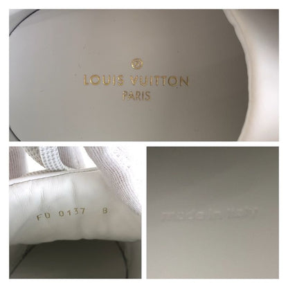 Louis Vuitton Epi 8 26.5 White Sneakers Low Cut