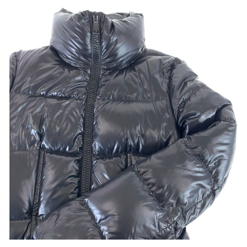 Moncler Jasminum 0 Black Nylon Giubbotto Down Jacket Coat