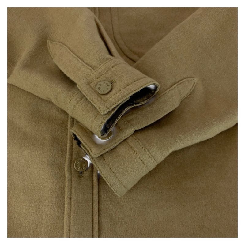 Louis Vuitton Face Wool Blend Overshirt XS Beige Shirt Jacket