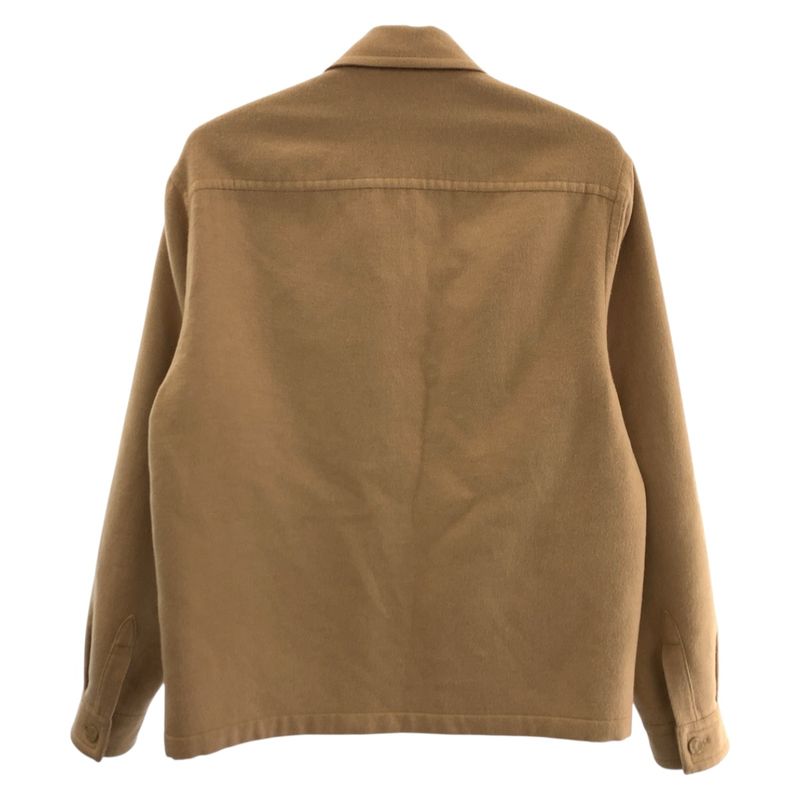 Louis Vuitton Face Wool Blend Overshirt XS Beige Shirt Jacket