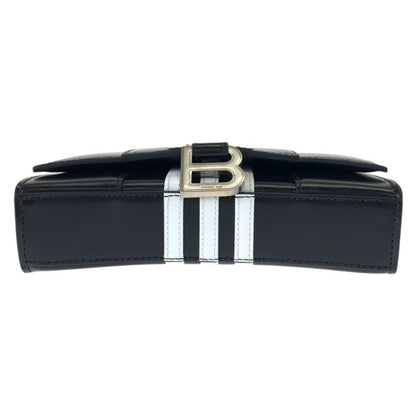 Balenciaga Adidas Collaboration Hourglass Leather Shoulder Bag