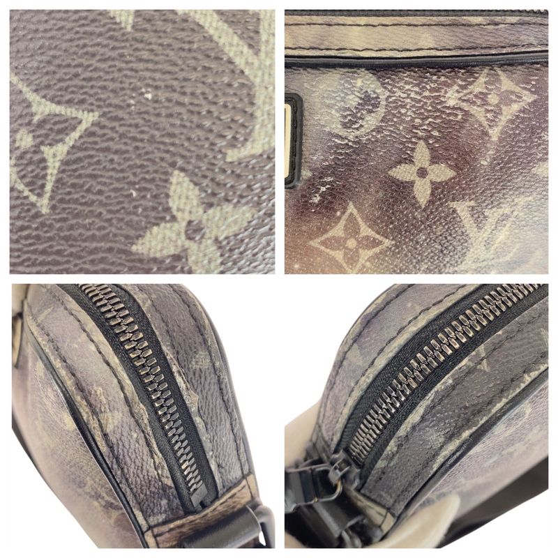 Louis Vuitton Monogram Galaxy Alpha Messenger Gray Shoulder Bag