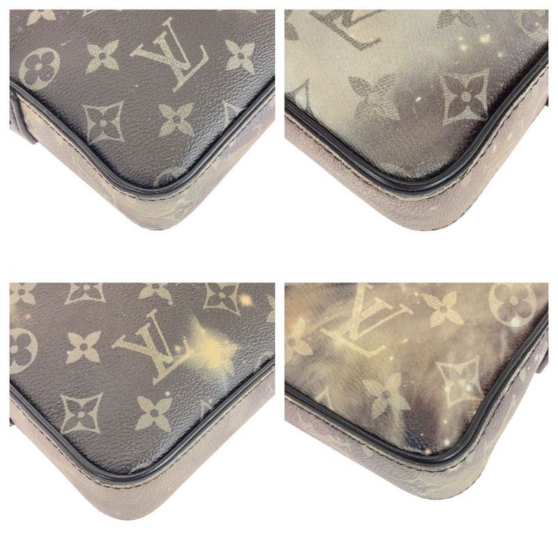 Louis Vuitton Monogram Galaxy Alpha Messenger Gray Shoulder Bag